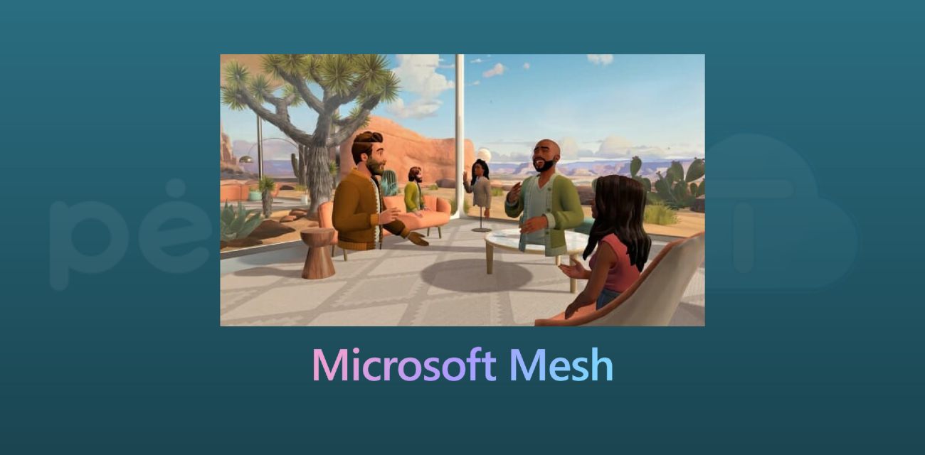 Microsoft Mesh, une expérience en 3D