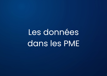 Les données dans les PME